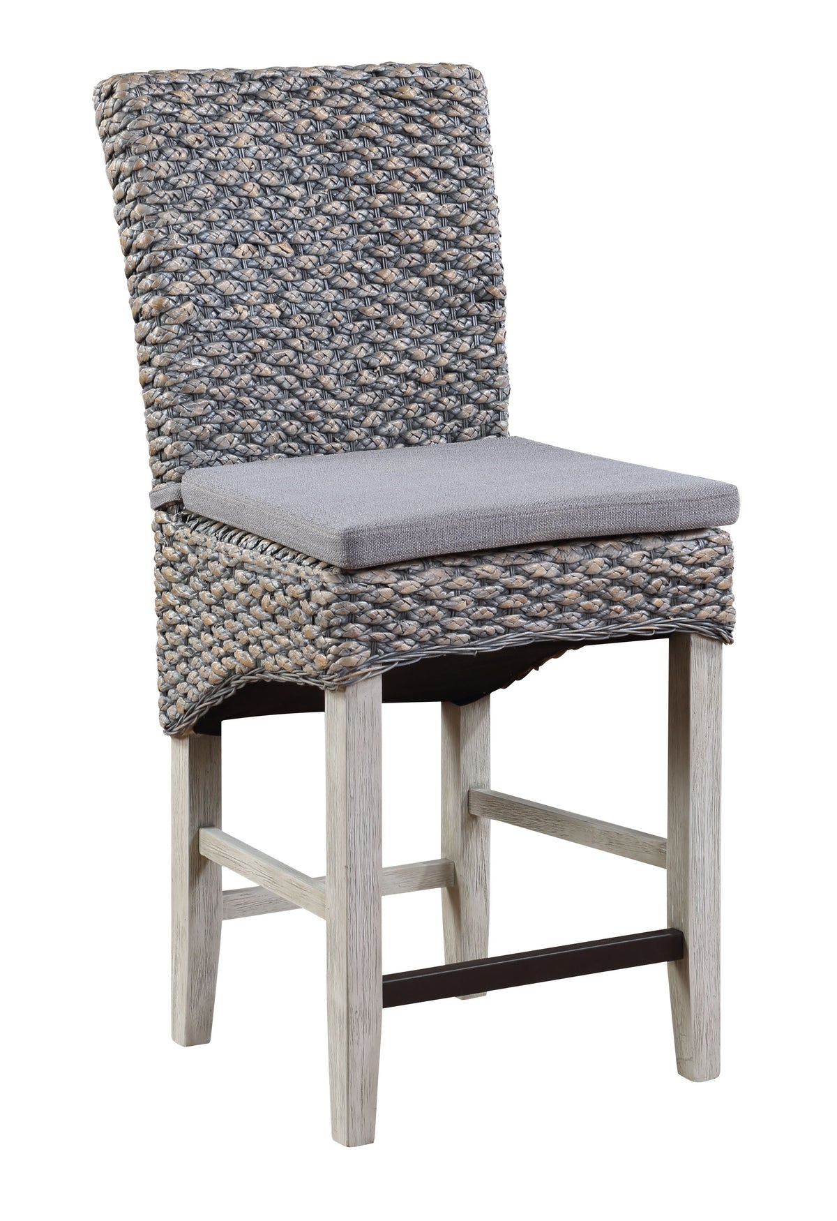 Quincy - Counter Height Dining Barstools (Set of 2) - Heron Gray Sea Grass - Premium Stool Sets from Coast2Coast Home - Just $2475! Shop now at brett interiors