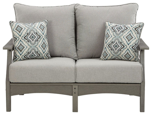 Visola - Gray - Loveseat W/Cushion - Premium Loveseats from Signature Design by Ashley® - Just $1371.25! Shop now at brett interiors