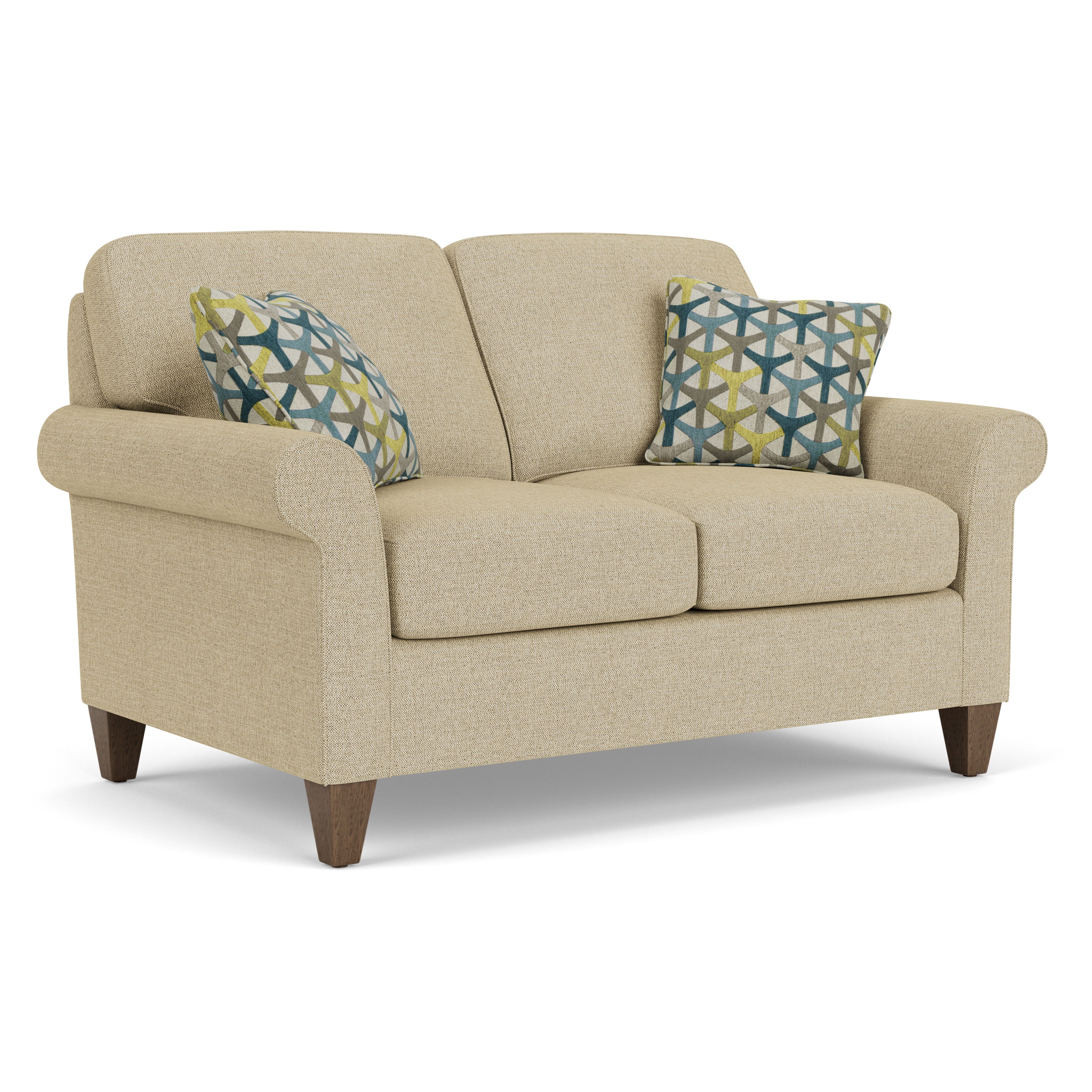 Westside - Loveseat - Fabric - Premium Stationary Loveseats from Flexsteel - Just $1937.50! Shop now at brett interiors