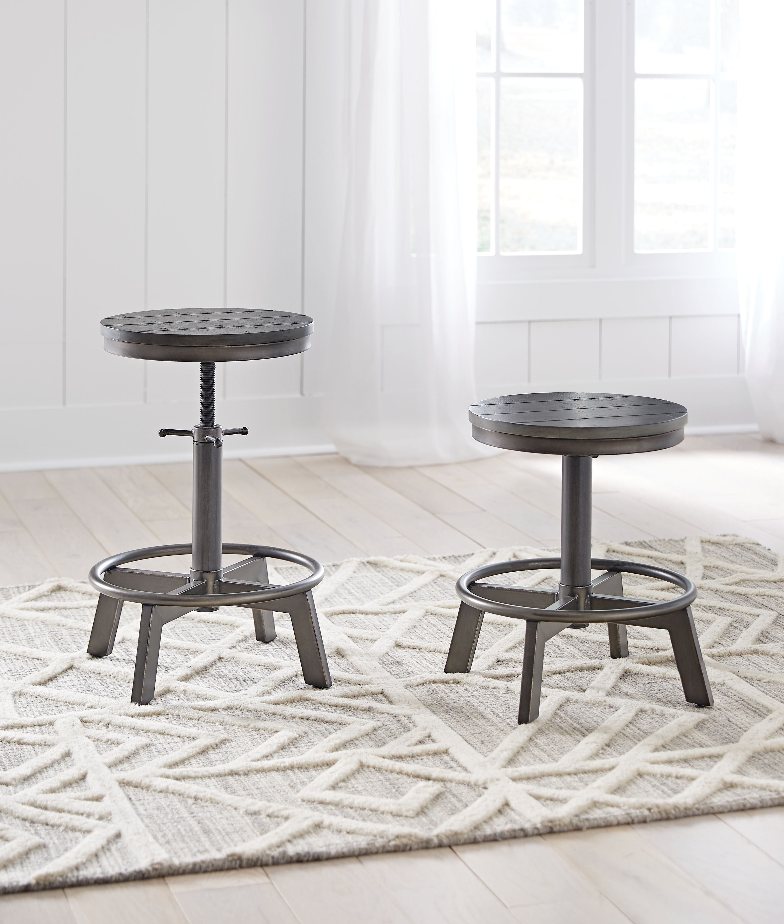 Torjin - Swivel Stool (Set of 2) - Premium Stool Sets from Signature Design by Ashley® - Just $179.05! Shop now at brett interiors