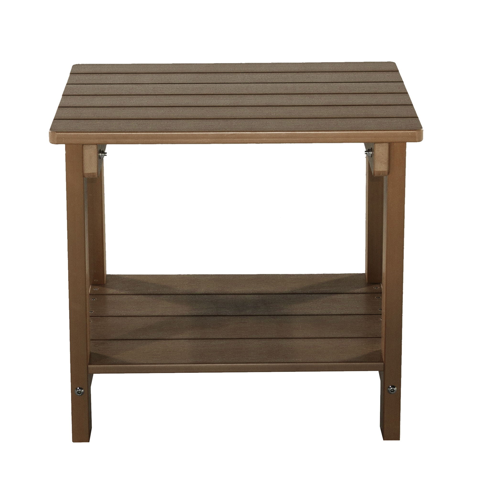 Key West - Weather Resistant Outdoor Indoor Plastic Wood End Table - Premium End Tables from Gather Craft - Just $123! Shop now at brett interiors