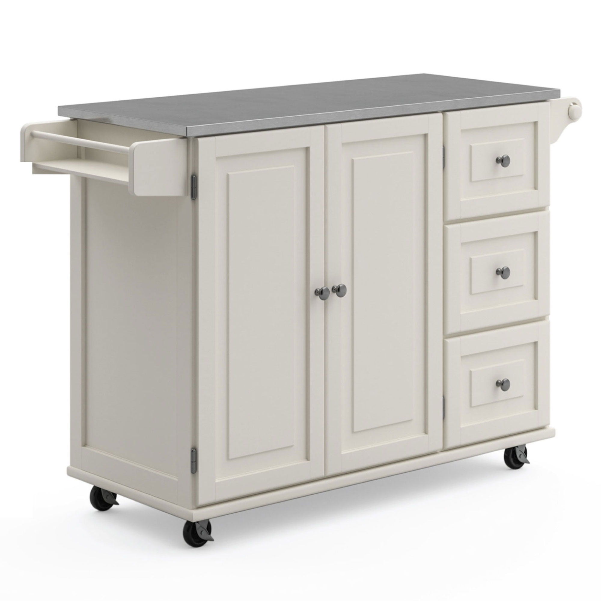 Dolly Madison - Kitchen Cart - Wood - White - Premium Islands & Carts from Homestyles - Just $1302.48! Shop now at brett interiors