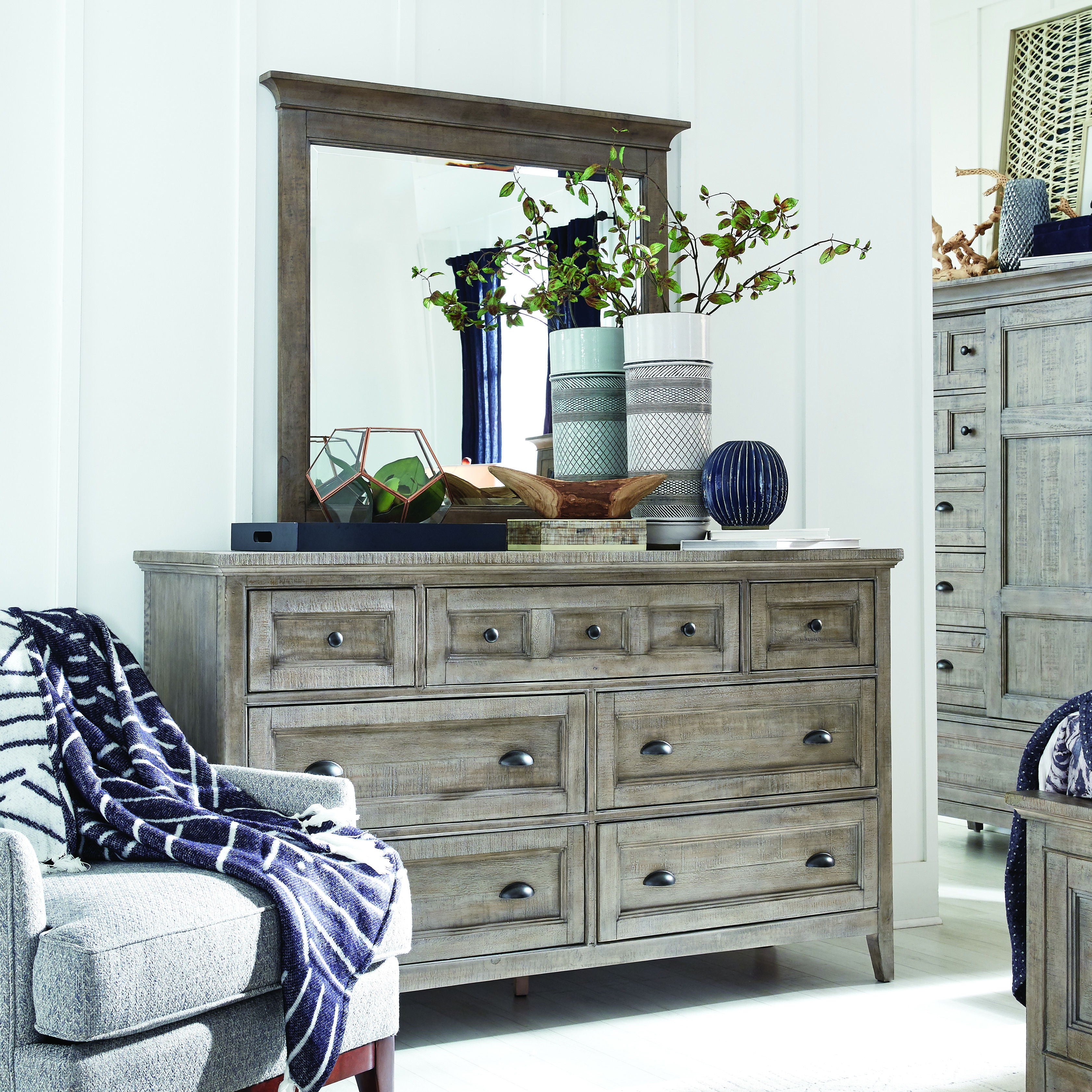 Paxton Place - Wood Drawer Dresser - Dove Tail Grey - Premium Dressers from Magnussen Furniture - Just $1419! Shop now at brett interiors