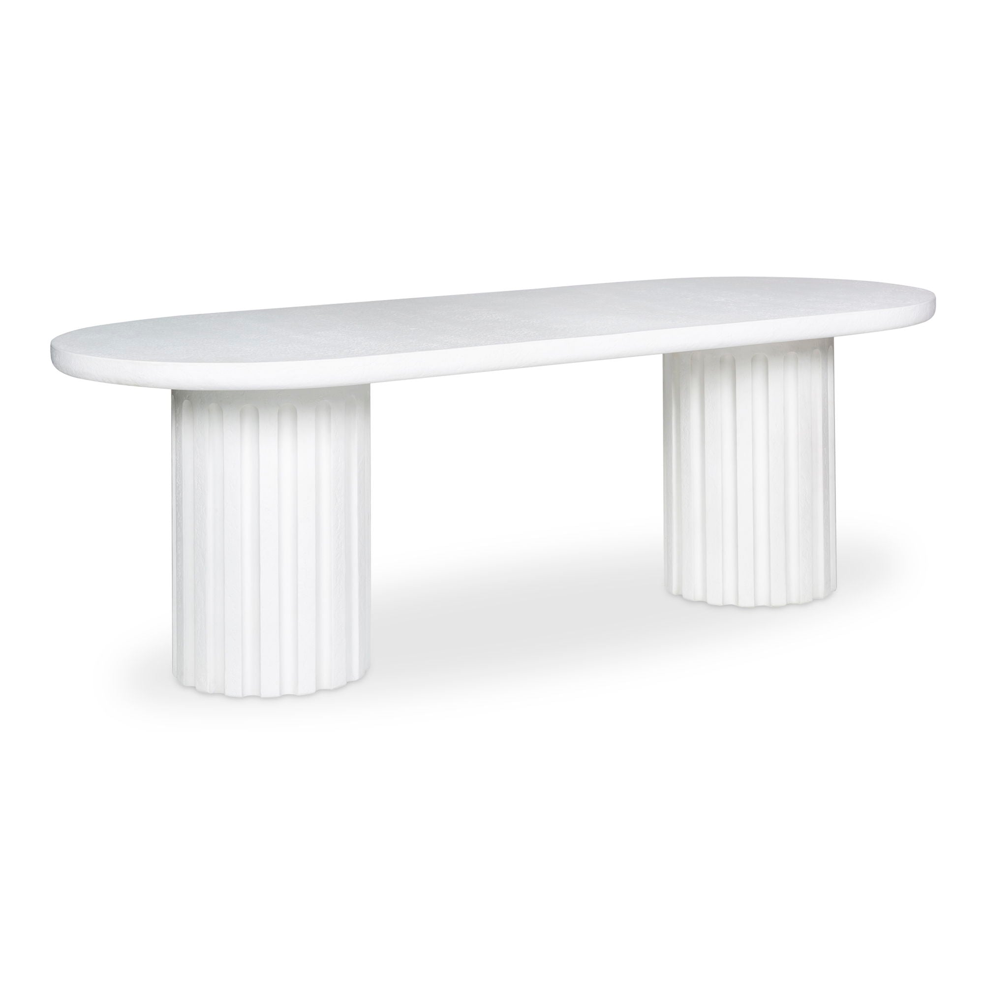 Eris - Outdoor Dining Table - White - Premium Dining Tables from Moe's Home Collection - Just $6497.50! Shop now at brett interiors