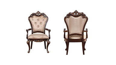 Constantine - Arm Chair (Set of 2) - Cherry - Premium Chair Sets from New Classic - Just $675! Shop now at brett interiors