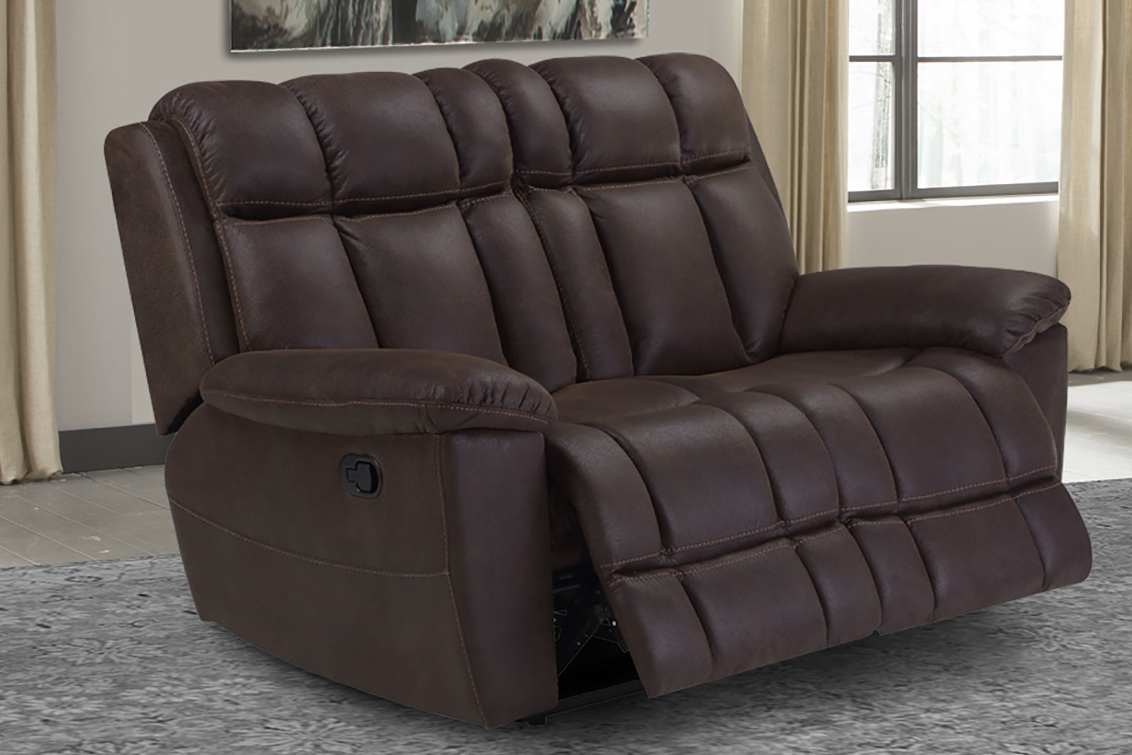 Goliath - Manual Loveseat - Arizona Brown - Premium Reclining Loveseats from Parker Living - Just $997.50! Shop now at brett interiors