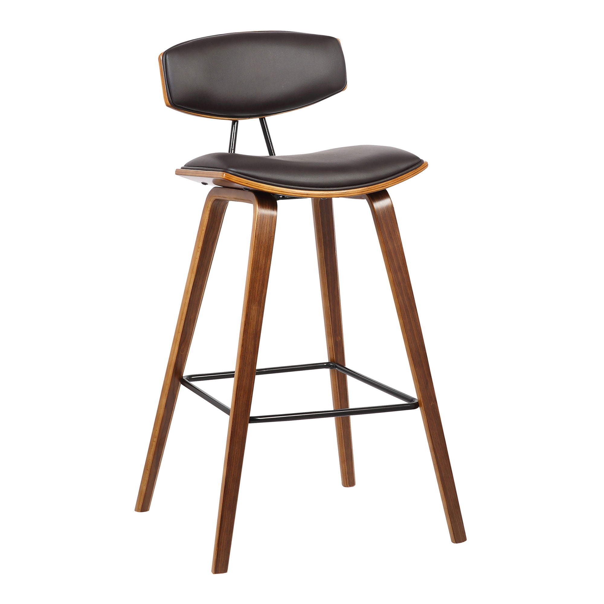 Fox - Mid-Century Bar Stool - Premium Counter Height (24"-27") from Armen Living - Just $202.50! Shop now at brett interiors