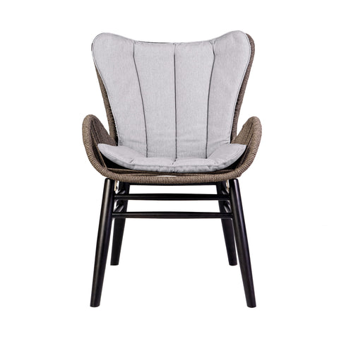 Mateo - Outdoor Patio Dining Chair - Premium Dining Chairs from Armen Living - Just $690! Shop now at brett interiors