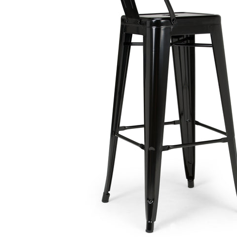 Rayne - 30" Metal Bar Stool - Premium Stool Sets from Simpli Home - Just $180! Shop now at brett interiors