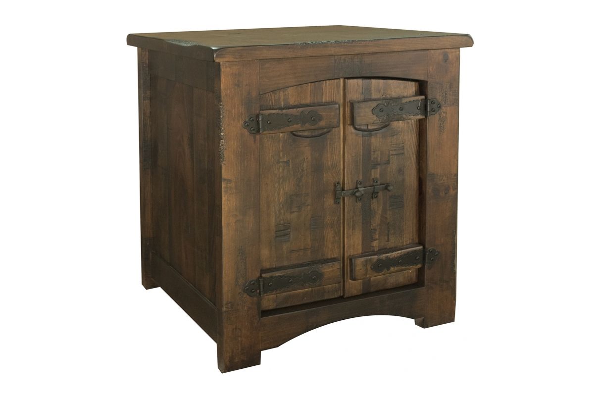 Mezcal - End Table - Deep Brown - Premium End Tables from International Furniture Direct - Just $465! Shop now at brett interiors