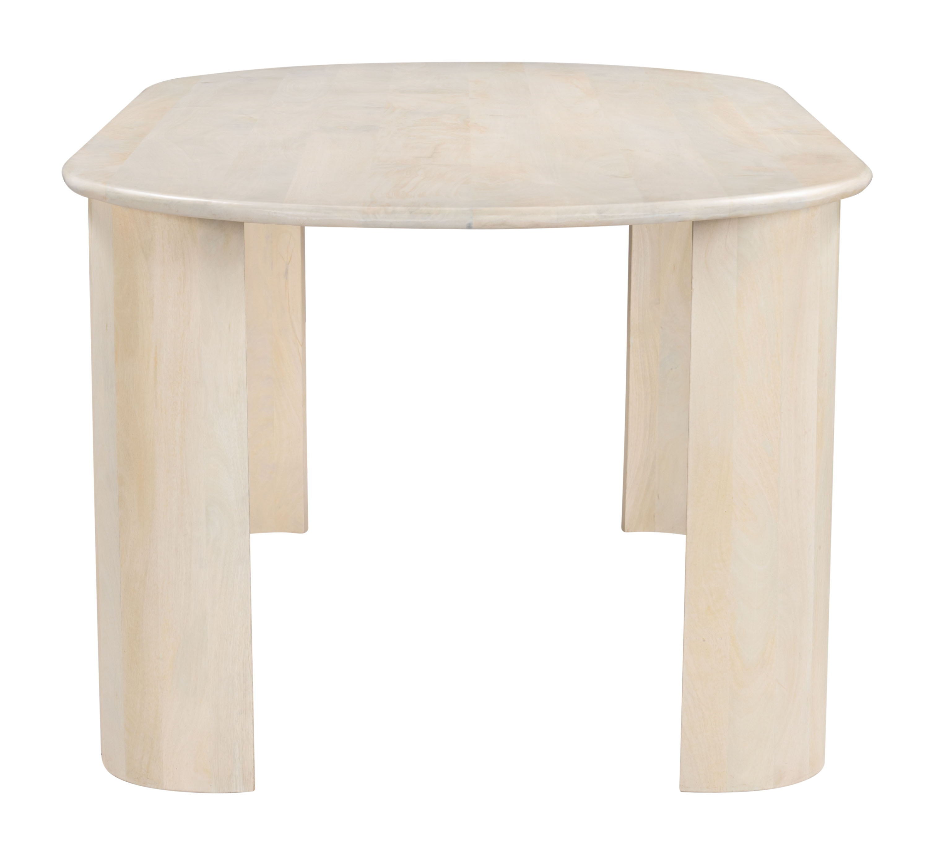 Risan - Dining Table - Natural - Premium Dining Tables from Zuo Modern - Just $2550! Shop now at brett interiors