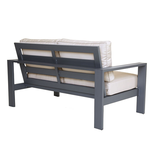 Loveseat - Powdered Pewter - Premium Loveseats from Gather Craft - Just $1122! Shop now at brett interiors