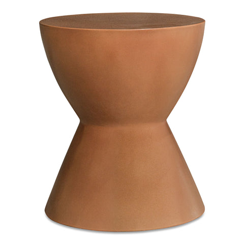 Hourglass - Outdoor Stool - Light Brown - Premium Garden Stools from Moe's Home Collection - Just $497.50! Shop now at brett interiors