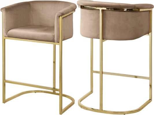 Donatella - Stool - Premium Adjustable Height from Meridian Furniture - Just $537.50! Shop now at brett interiors