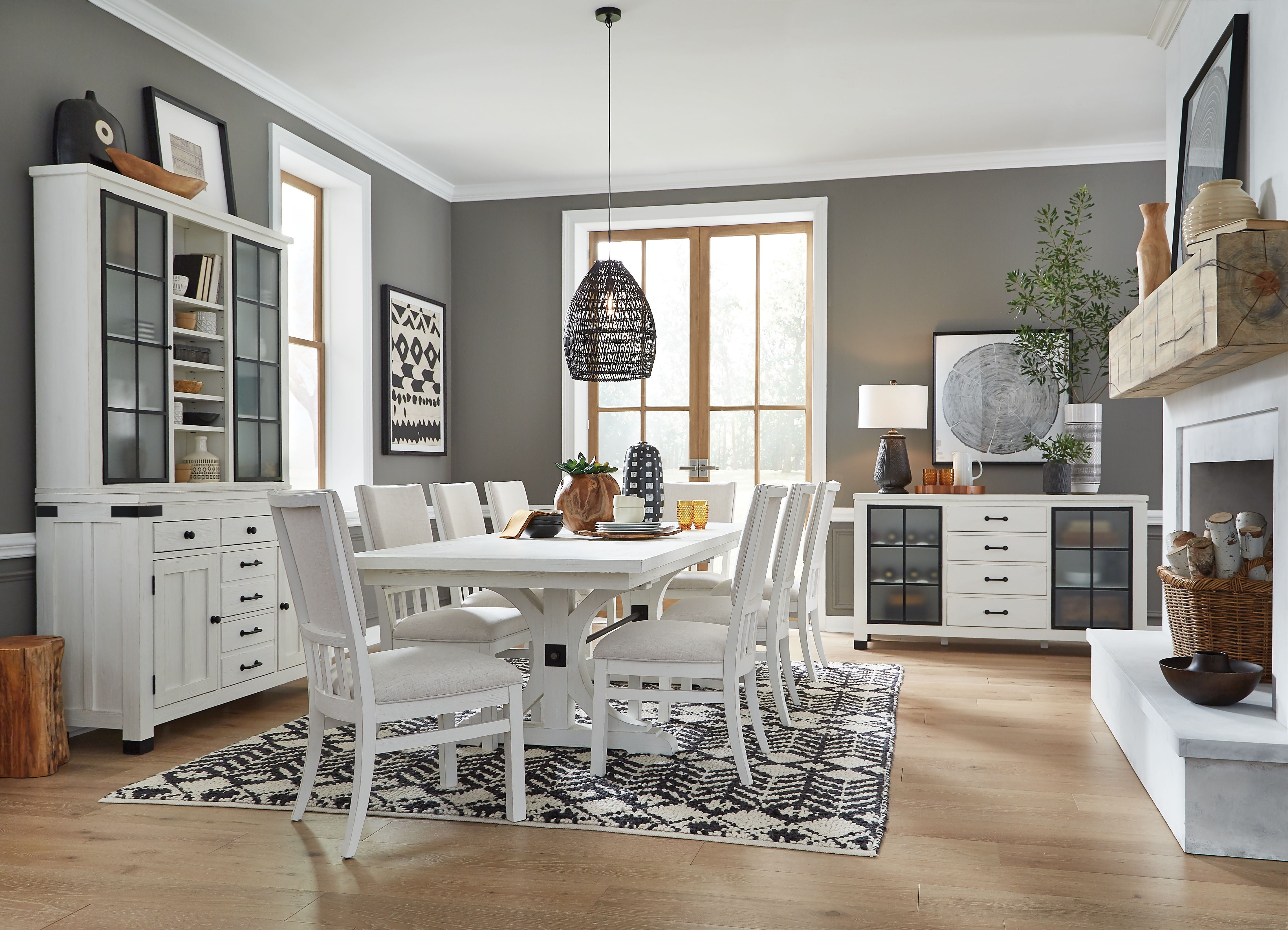 Harper Springs - Buffet - Silo White - Premium Buffets from Magnussen Furniture - Just $1619! Shop now at brett interiors