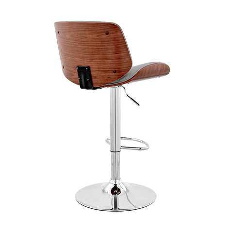 Brock - Adjustable Bar Stool - Premium Adjustable Height from Armen Living - Just $245! Shop now at brett interiors