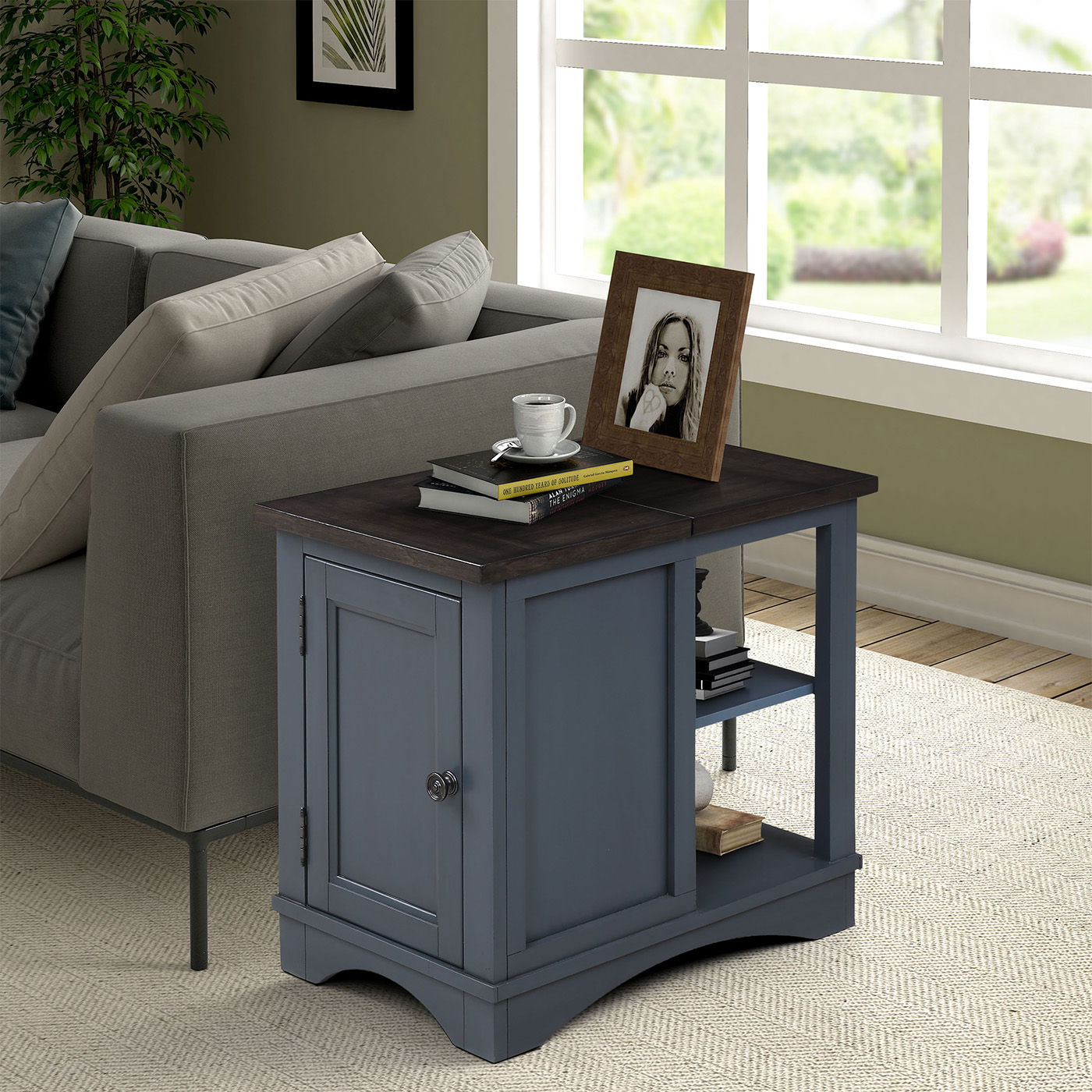 Americana Modern - Chairside Table - Premium Chair Side Tables from Parker House - Just $362.50! Shop now at brett interiors