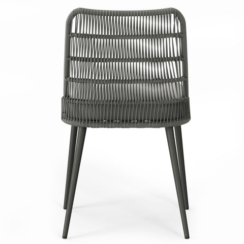 Beachside - Outdoor Dining Chair (Set of 2) - Grey - Premium Chair Sets from Simpli Home - Just $527! Shop now at brett interiors