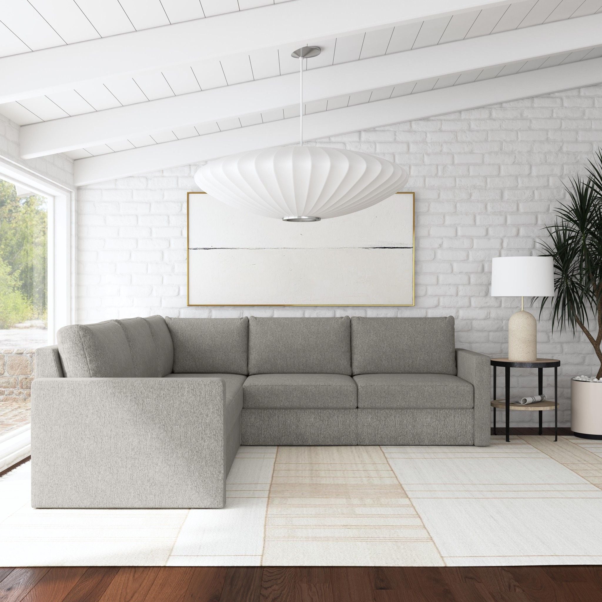 Flex - Sectional with Standard Arm - Premium Stationary Sectionals from Homestyles - Just $9497.50! Shop now at brett interiors