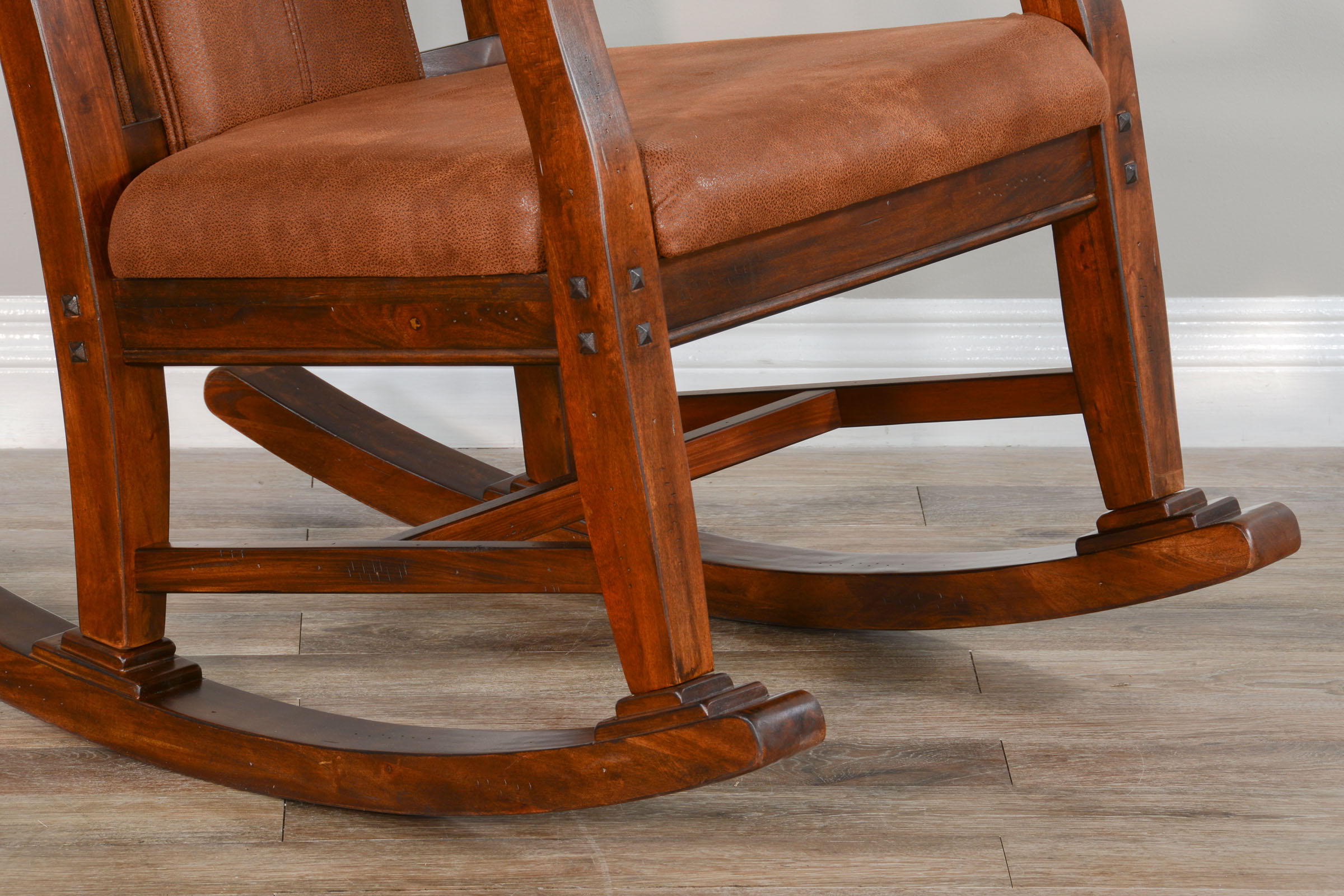 Santa Fe - Rocker - Light Brown - Premium Rocker Chairs from Sunny Designs - Just $434! Shop now at brett interiors