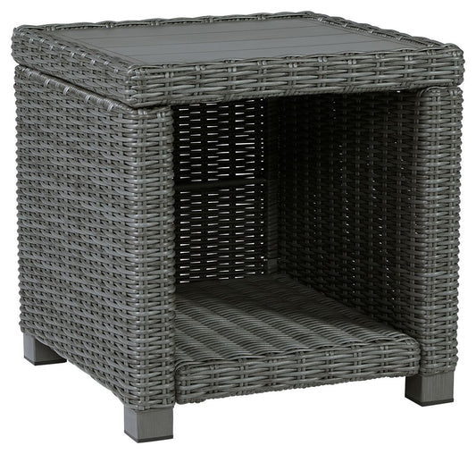 Elite Park - Gray - Square End Table - Premium End Tables from Signature Design by Ashley® - Just $267.50! Shop now at brett interiors