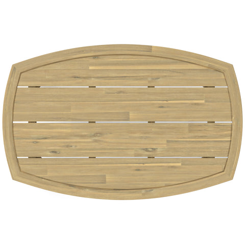 Parkside - Outdoor Coffee Table - Light Teak - Premium Coffee Tables from Simpli Home - Just $436! Shop now at brett interiors