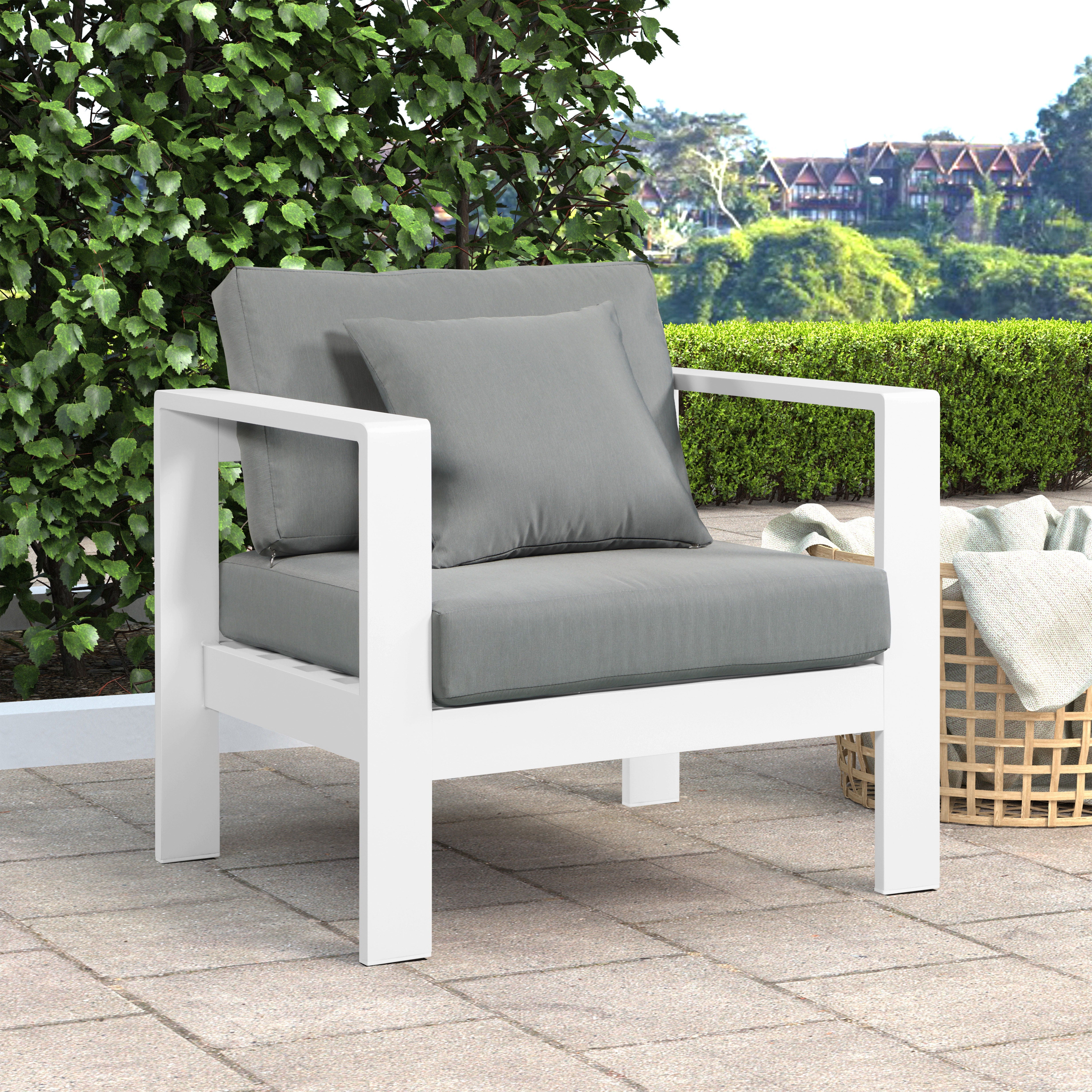 Nizuc - Outdoor Arm Chair - Premium Arm Chairs from Meridian Furniture - Just $1000! Shop now at brett interiors