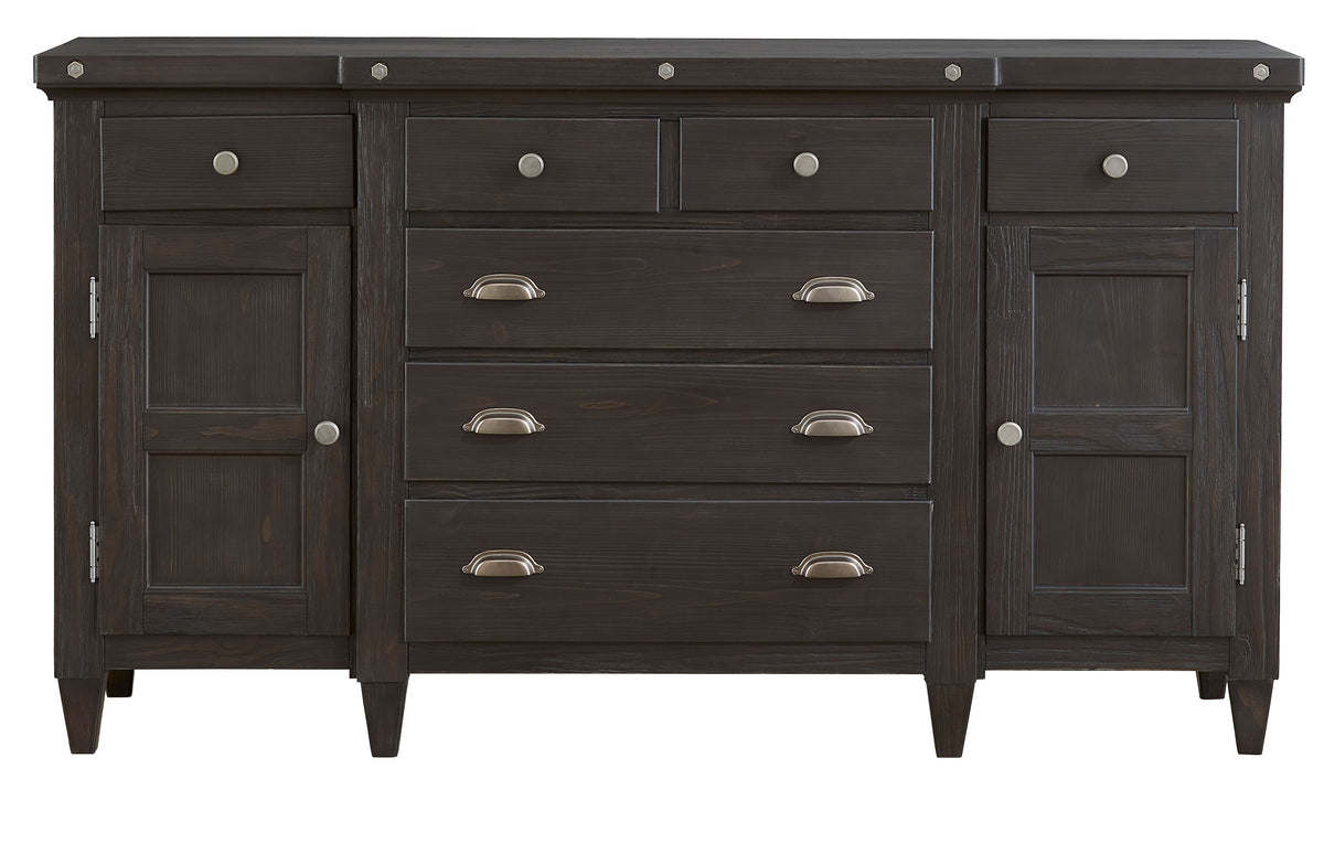 Sierra - Drawer Dresser - Obsidian - Premium Dressers from Magnussen Furniture - Just $1639! Shop now at brett interiors