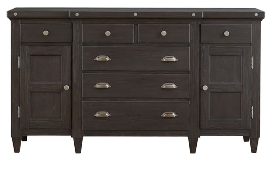 Sierra - Drawer Dresser - Obsidian - Premium Dressers from Magnussen Furniture - Just $1639! Shop now at brett interiors