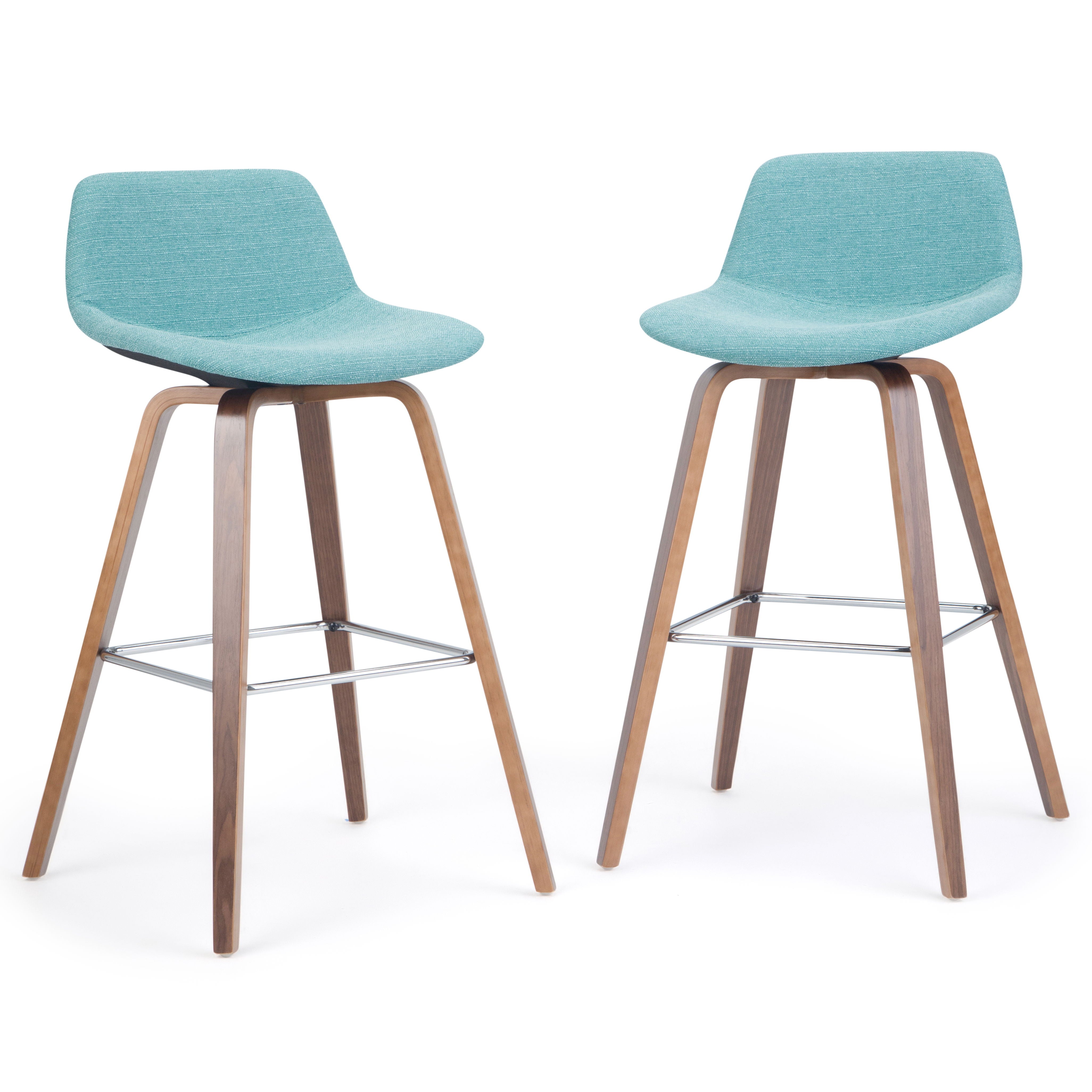 Randolph - Bentwood Counter Height Stool (Set of 2) - Premium Stool Sets from Simpli Home - Just $276! Shop now at brett interiors