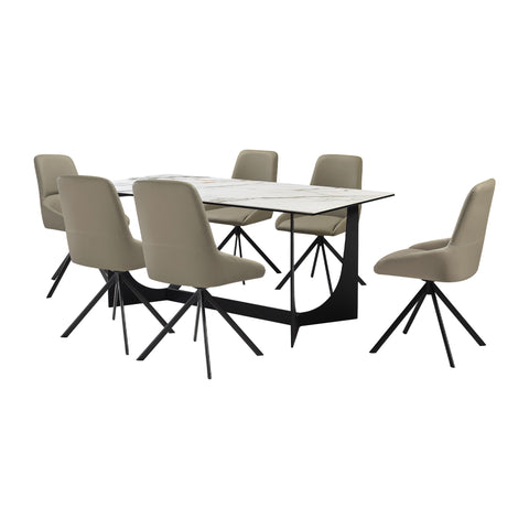 Esme Maverick - Dining Set - Premium 5 Piece Dining Room Sets from Armen Living - Just $3330! Shop now at brett interiors