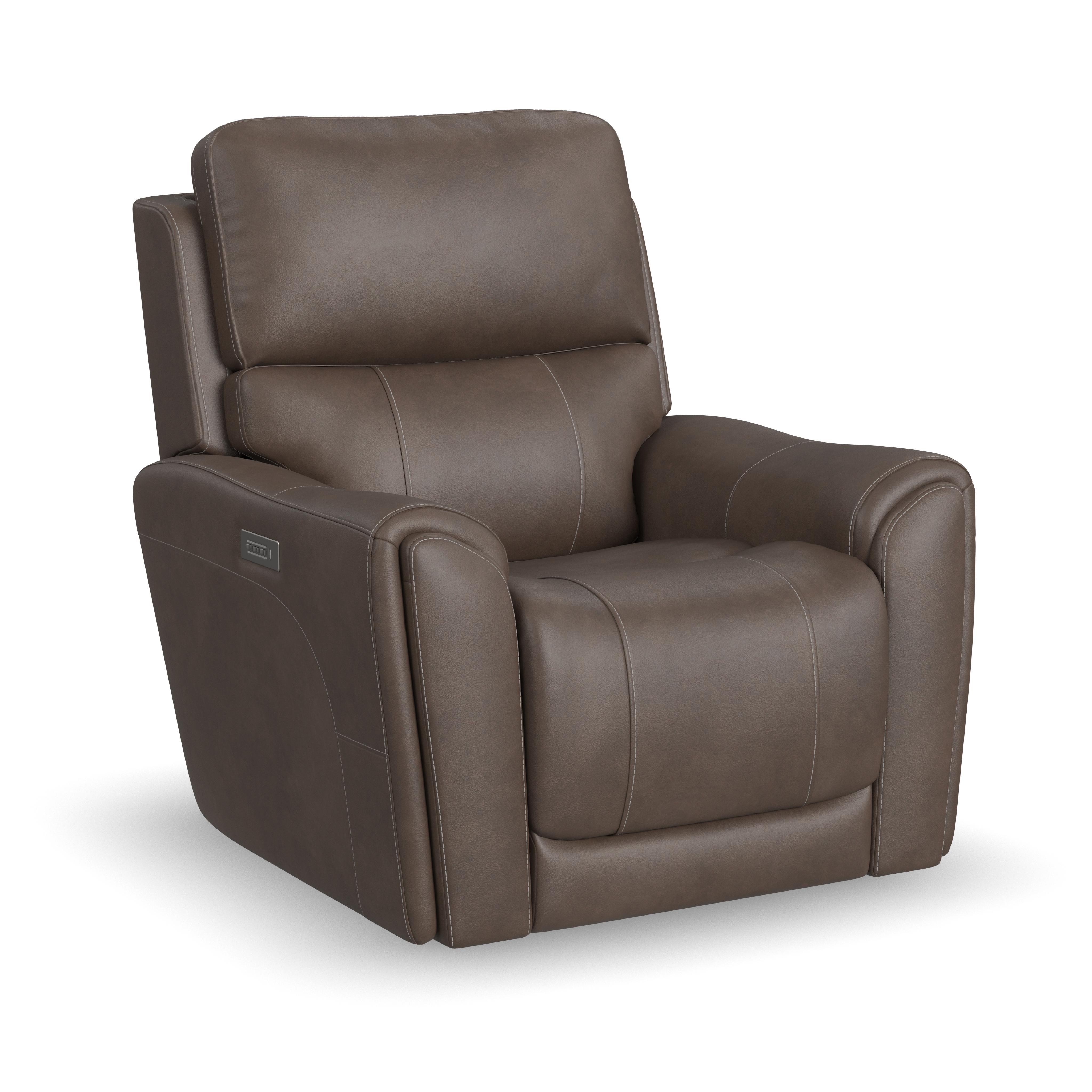 Carter - Power Recliner With Power Headrest & Lumbar - Premium Reclining Chairs from Flexsteel - Just $1937.50! Shop now at brett interiors