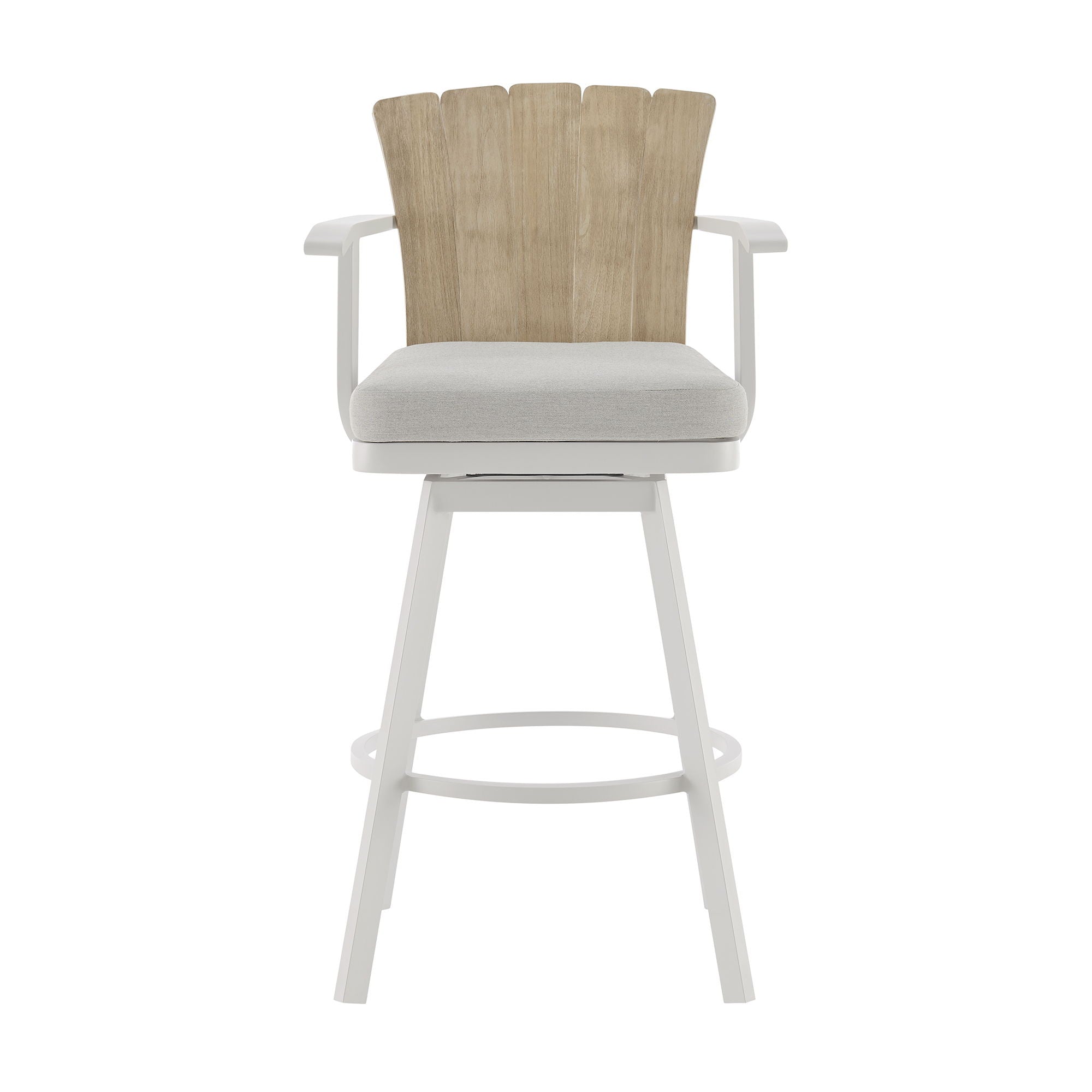 Hazel - Outdoor Patio Swivel Bar Stool - Premium Counter Height (24"-27") from Armen Living - Just $787.50! Shop now at brett interiors