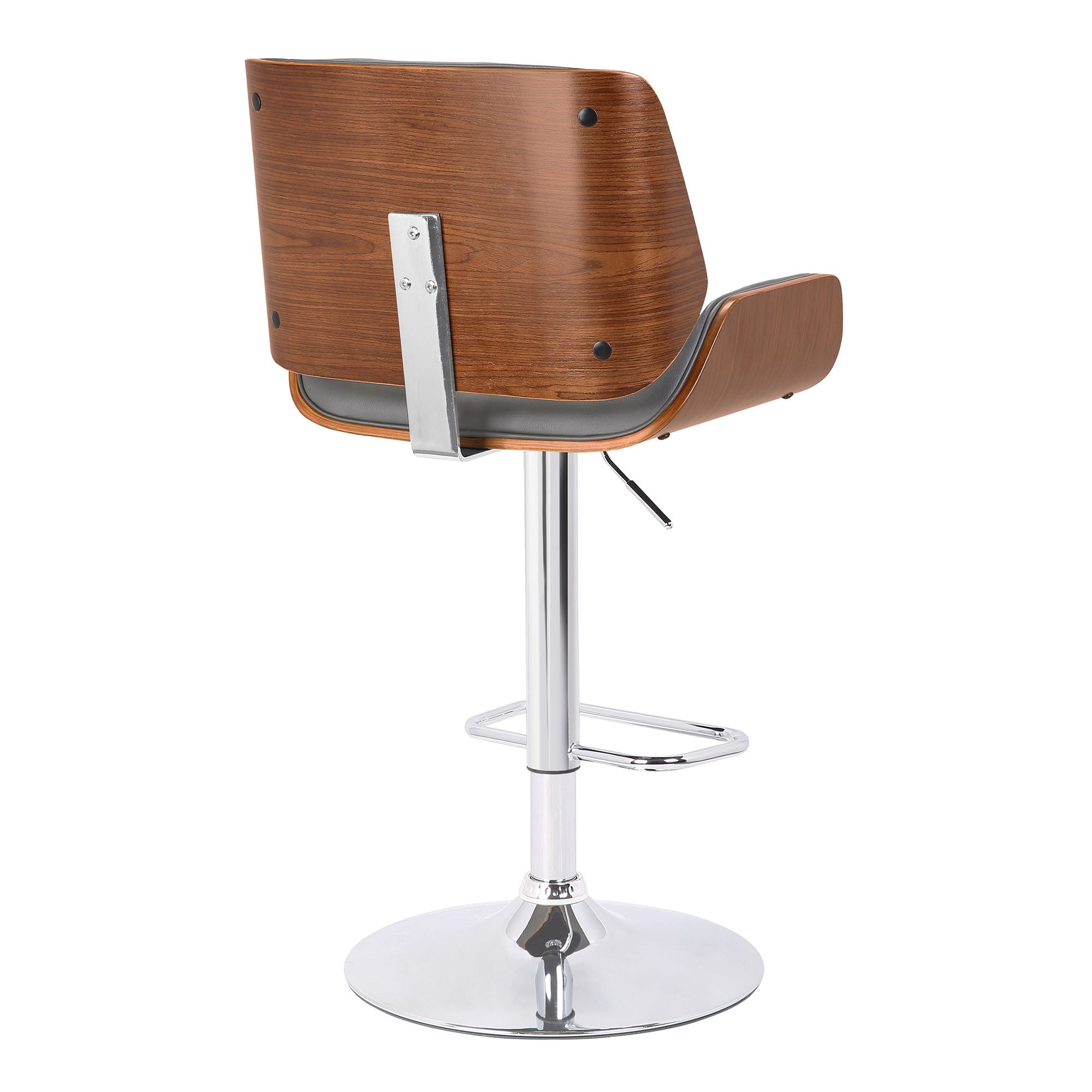 London - Adjustable Height Swivel Bar Stool - Premium Adjustable Height from Armen Living - Just $235! Shop now at brett interiors