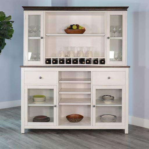 Carriage House - Buffet, Hutch - Premium Hutches & Buffets from Sunny Designs - Just $1435! Shop now at brett interiors