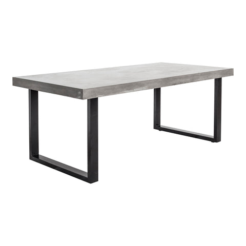 Jedrik - Outdoor Dining Table Large - Cement - Premium Dining Tables from Moe's Home Collection - Just $4372.50! Shop now at brett interiors