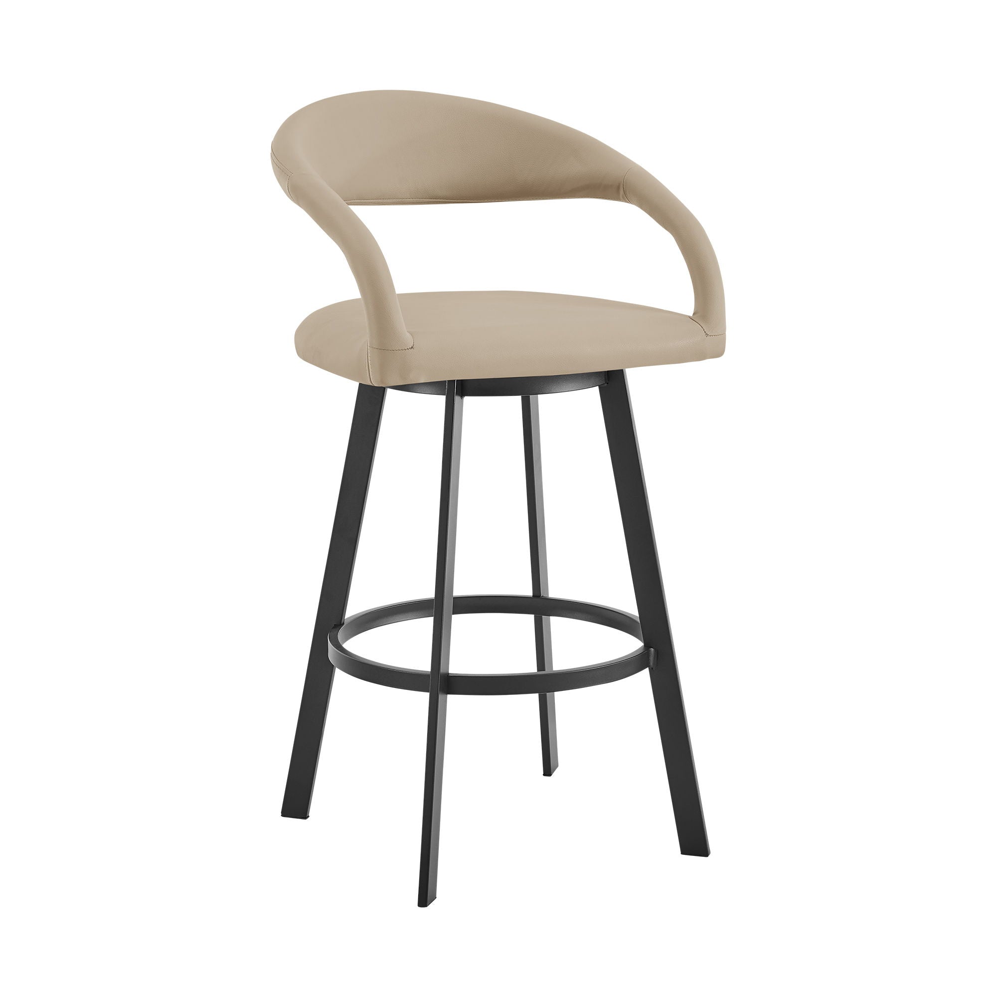 Ramona - Swivel Stool - Premium Counter Height (24"-27") from Armen Living - Just $387.50! Shop now at brett interiors