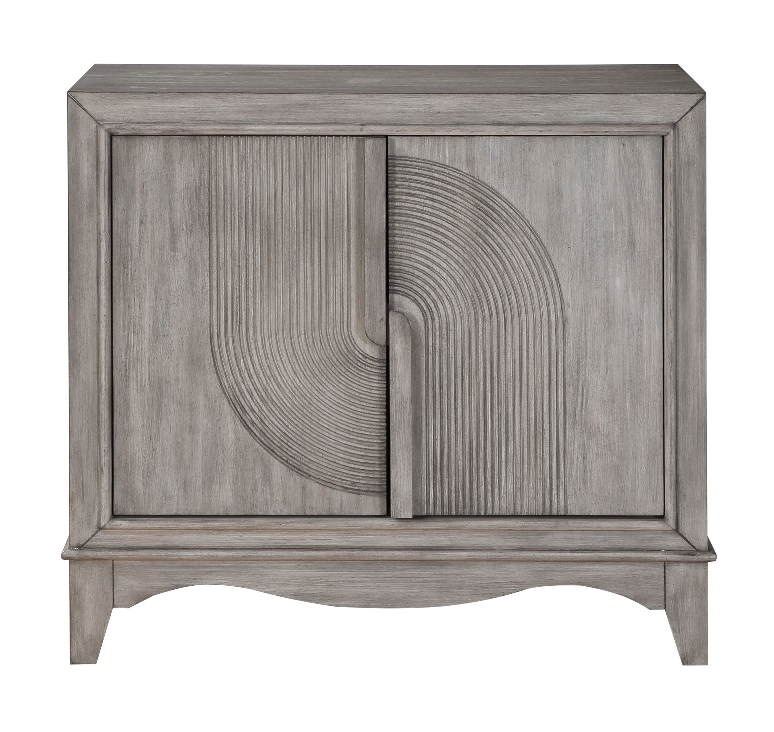 Carbondale - Two Door Cabinet - Gray - Premium Accent Cabinets from Coast2Coast Home - Just $3300! Shop now at brett interiors