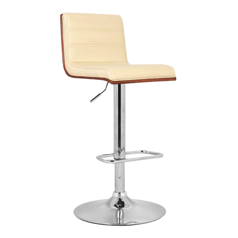 Aubrey - Adjustable Height Swivel Bar Stool - Premium Adjustable Height from Armen Living - Just $195! Shop now at brett interiors