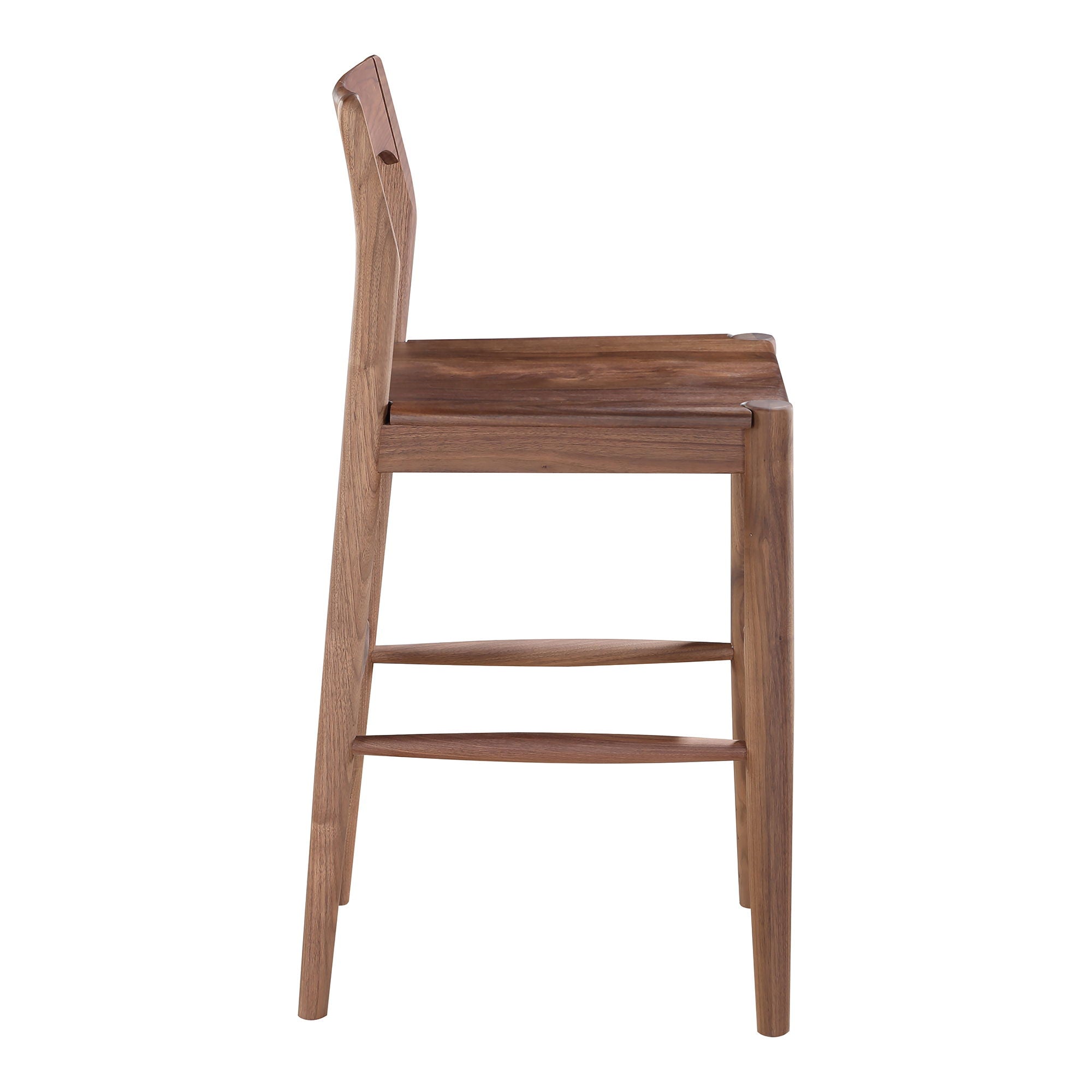 Owing - Counter Stool - Natural Walnut - Premium Counter Height (24"-27") from Moe's Home Collection - Just $1497.50! Shop now at brett interiors