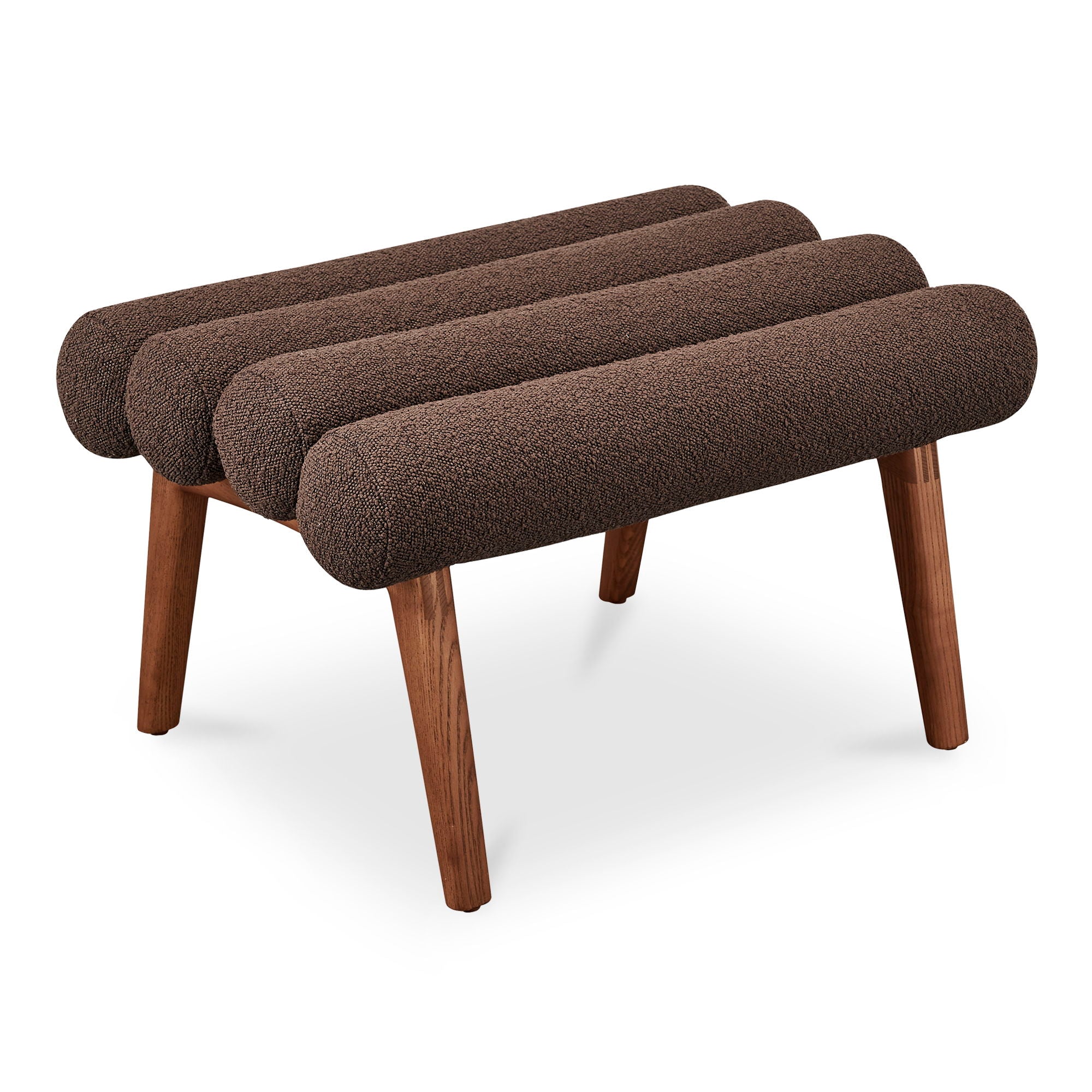 Arlo - Stool Performance Fabric - Dark Brown - Premium Accent Stools from Moe's Home Collection - Just $1647.50! Shop now at brett interiors