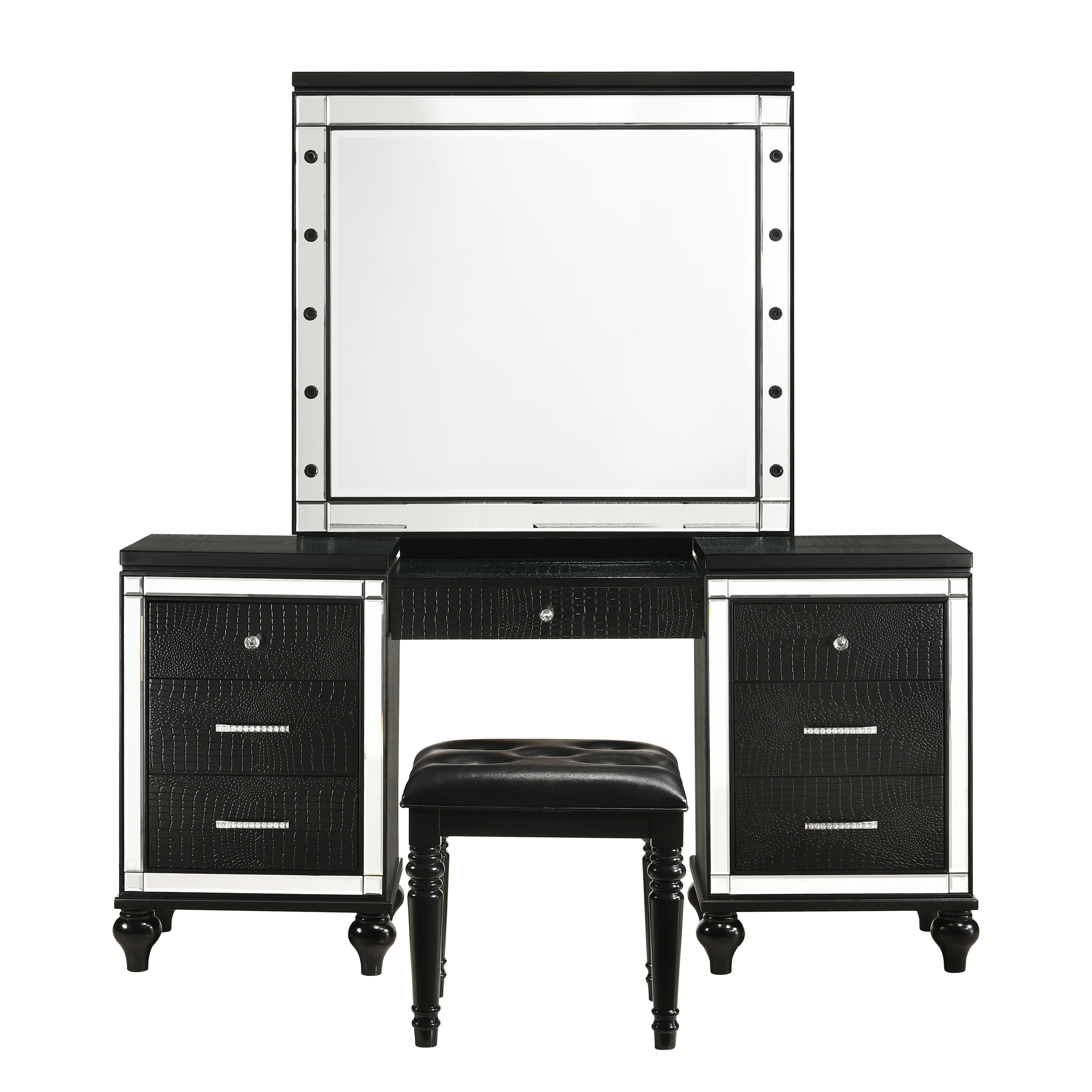 Valentino - Vanity Table Set - Premium Vanity Sets from New Classic - Just $1122.50! Shop now at brett interiors