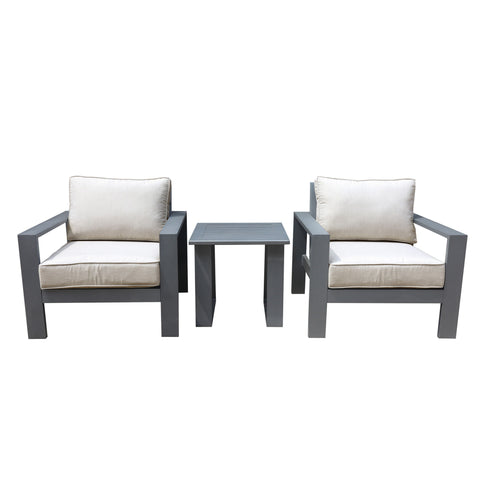 3 Piece Seating Group With Cushions - Premium 3 Piece Outdoor Sets from Gather Craft - Just $1551! Shop now at brett interiors