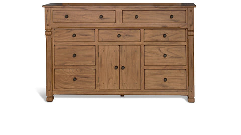 Sedona - Dresser - Rustic Oak - Premium Dressers from Sunny Designs - Just $1496! Shop now at brett interiors