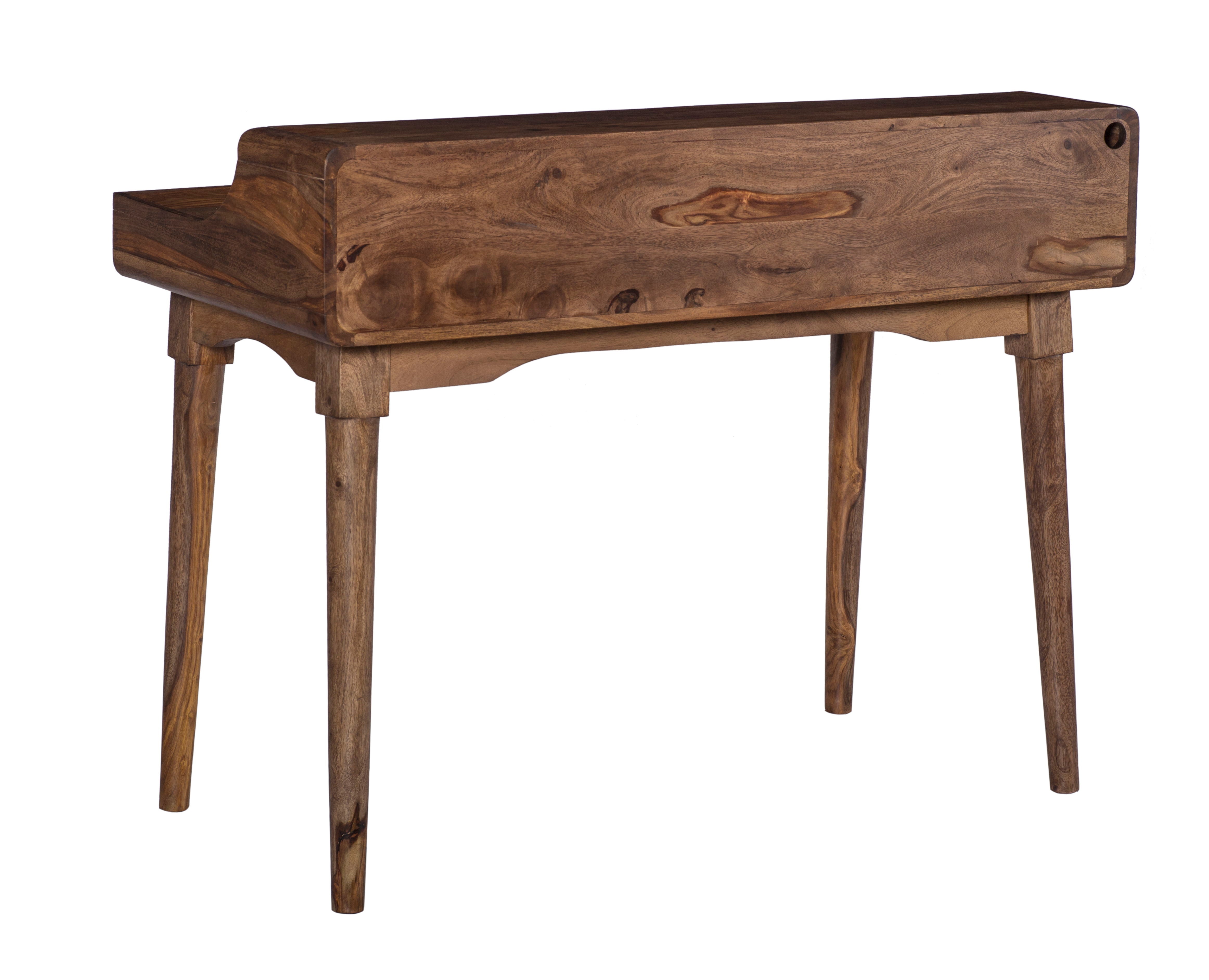 Layne - Three Drawer Writing Desk - Brownstone - Premium Writing Desks from Coast2Coast Home - Just $2227.50! Shop now at brett interiors