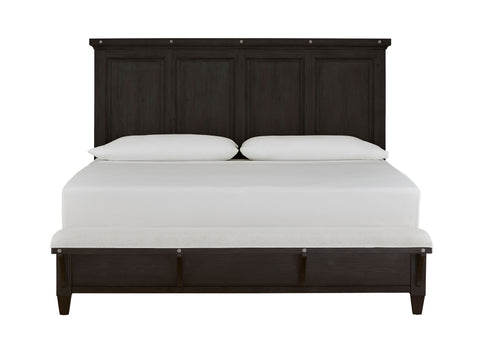 Sierra - Complete Panel Bed With Upholstered Footboard - Premium Panel Beds from Magnussen Furniture - Just $1397! Shop now at brett interiors