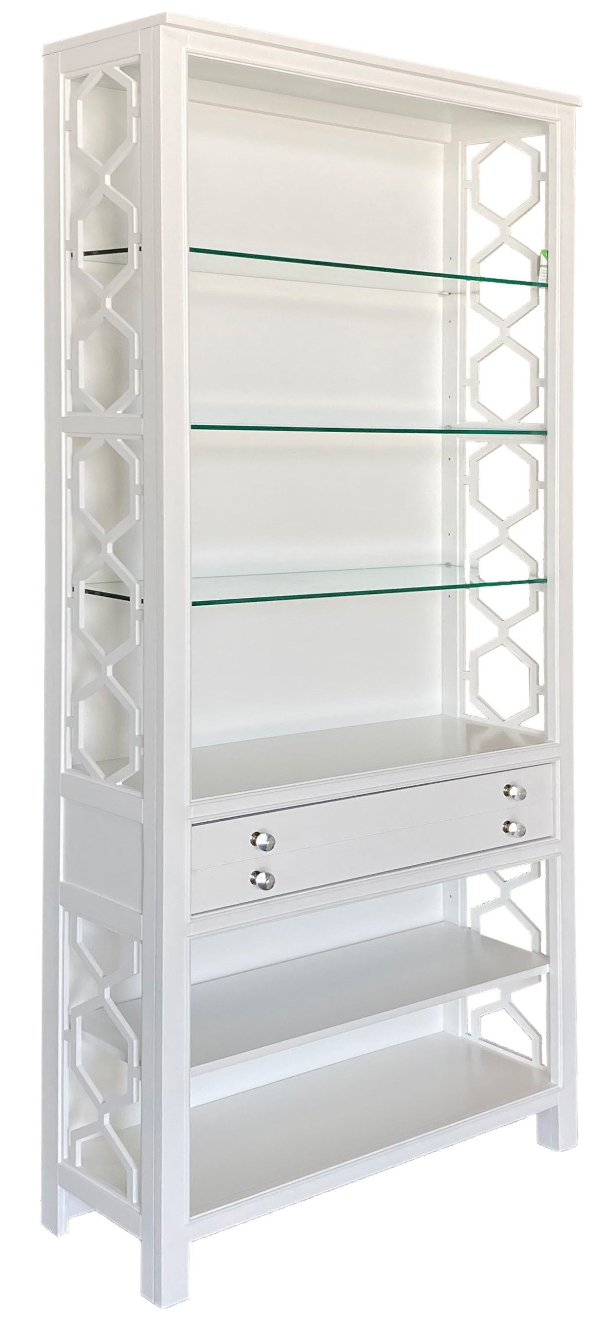 Ardent - Bookcase - Paris White - Premium Etageres from Parker House - Just $872.50! Shop now at brett interiors