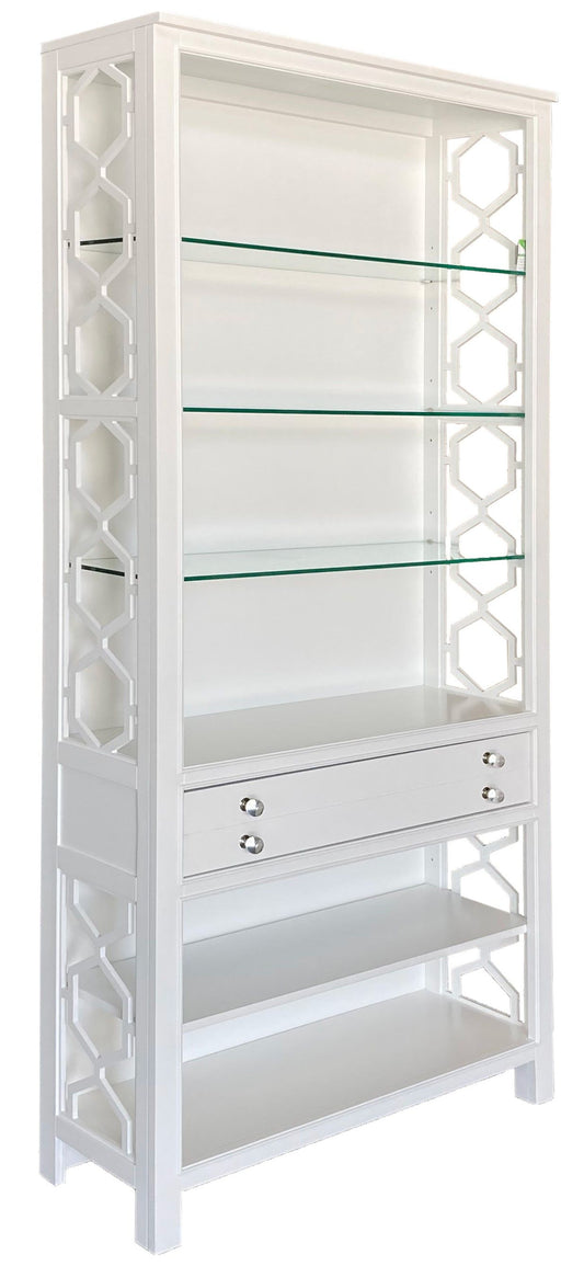 Ardent - Bookcase - Paris White - Premium Etageres from Parker House - Just $872.50! Shop now at brett interiors