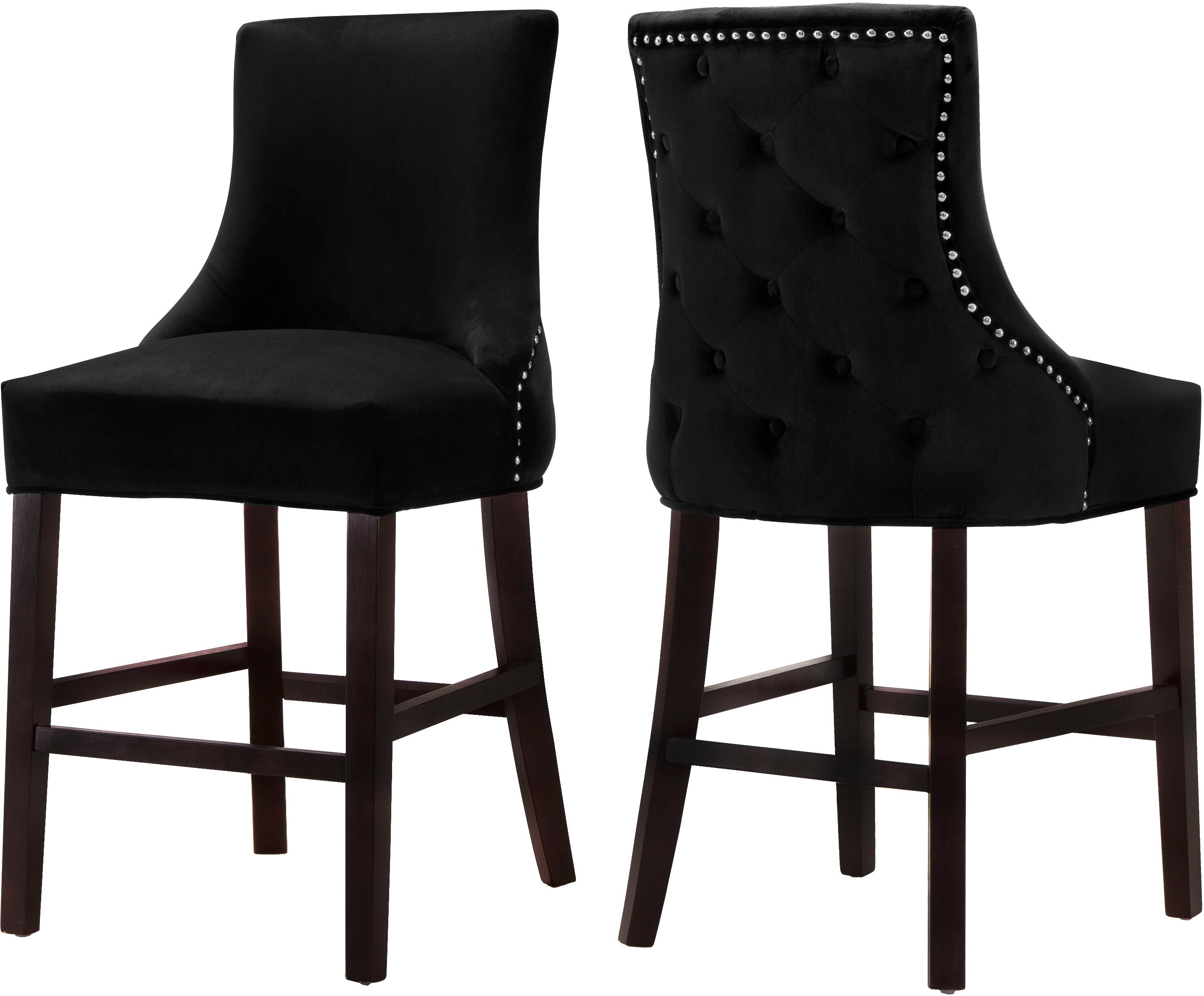 Hannah - Stool (Set of 2) - Premium Stool Sets from Meridian Furniture - Just $650! Shop now at brett interiors