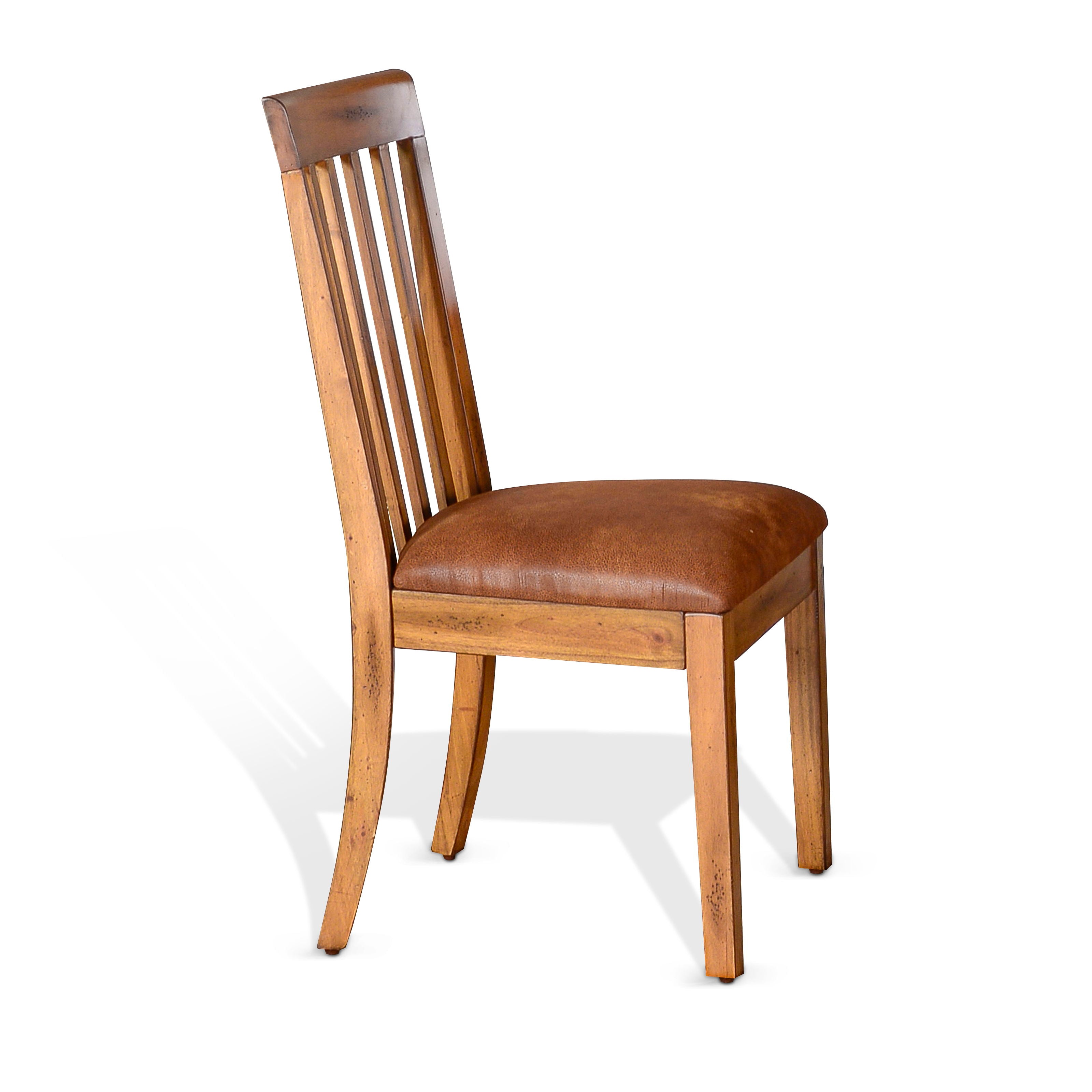 Sedona - Slatback Chair - Light Brown - Premium Side Chairs from Sunny Designs - Just $180! Shop now at brett interiors